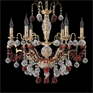 Light In The Box Elegant Candle Style Crystal Chandelier 04